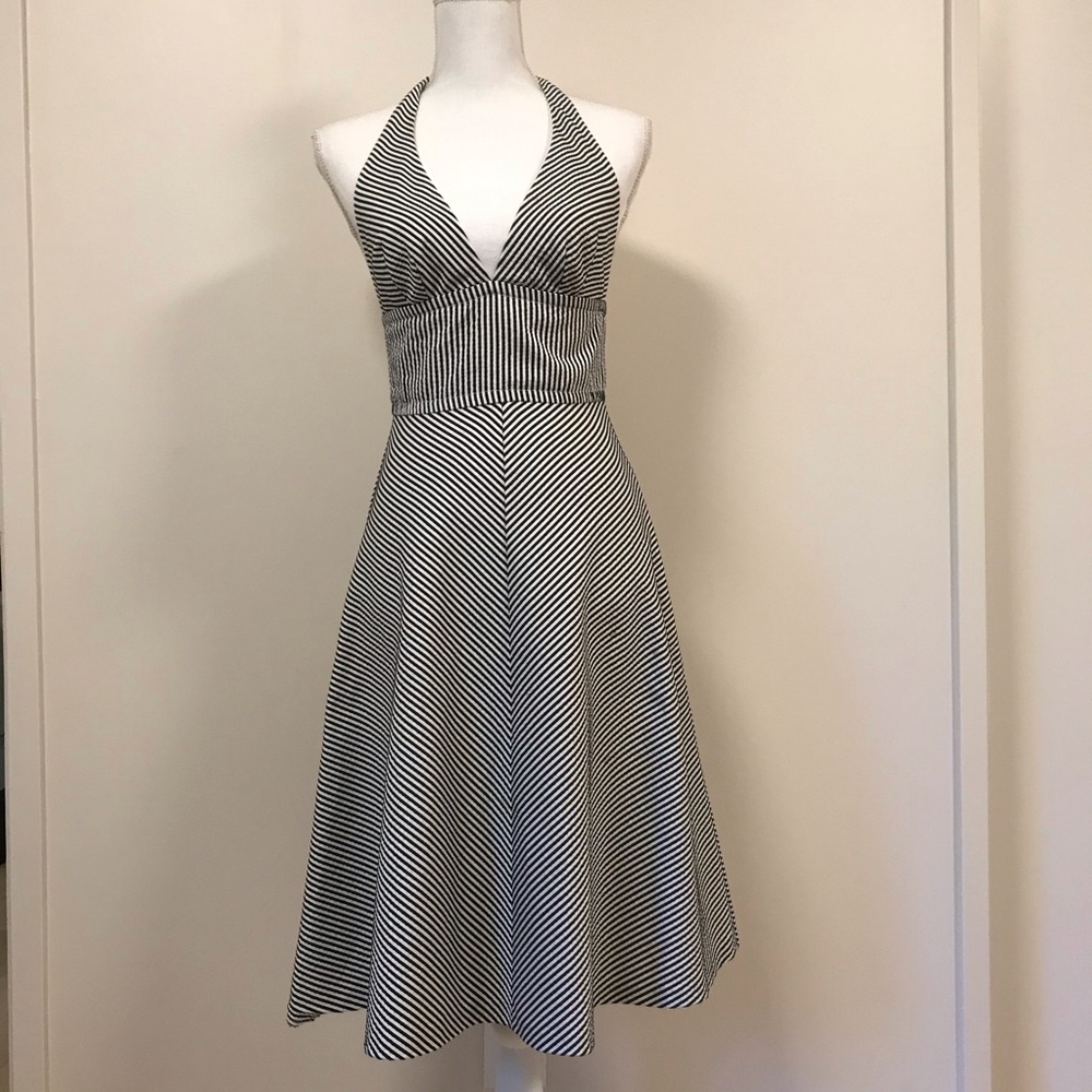 Trina Turk- pinstripe dress